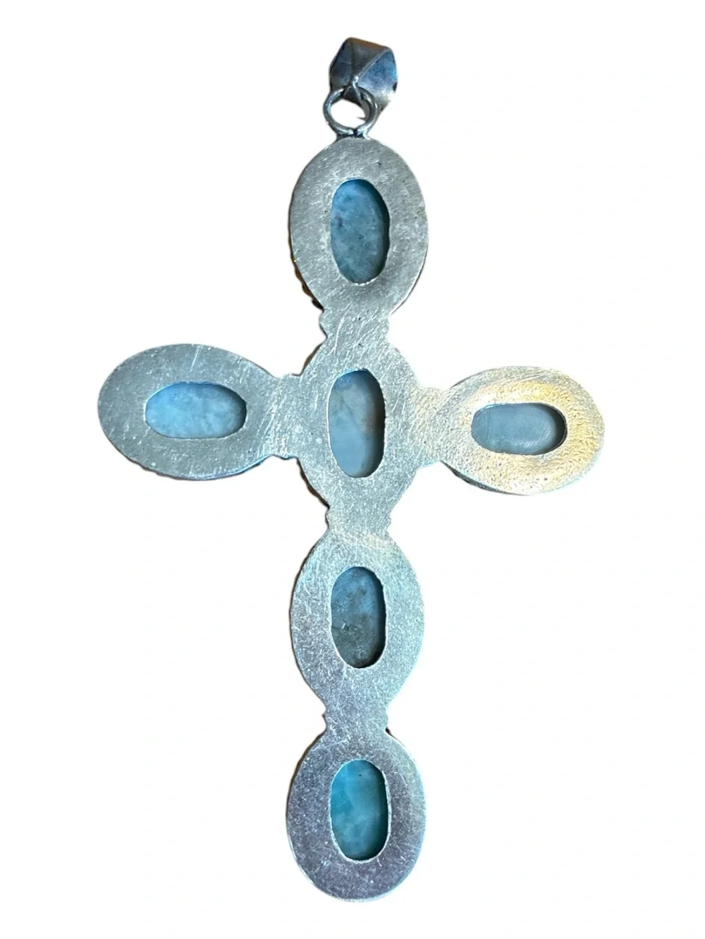 Larimer Stone Cross Necklace Pendant